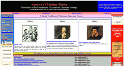 Desktop Screenshot of americanchristianhistory.com